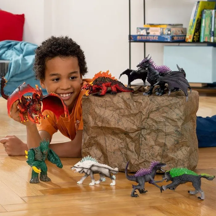 Schleich 42452 Lobo de nieve, figura de animales 2