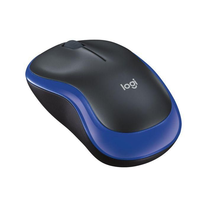 Logitech M185 Ratón Inalámbrico Plug-and-Play, Fiable, con Receptor USB, 12 Meses de Batería y 3 Años de Garantía, Azul 1
