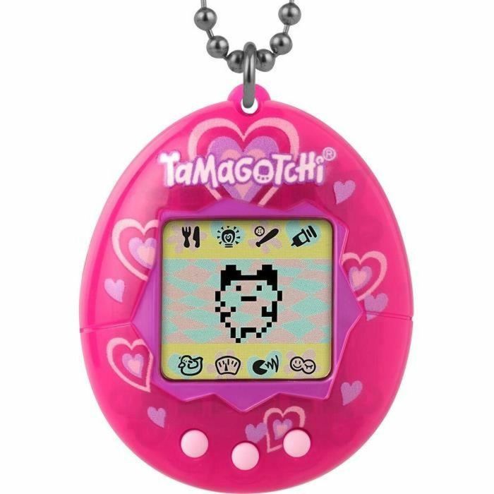 BANDAI - Tamagotchi - Tamagotchi original - Mucho amor - animal electrónico virtual con pantalla a color, 3 botones y juegos - 42975 3