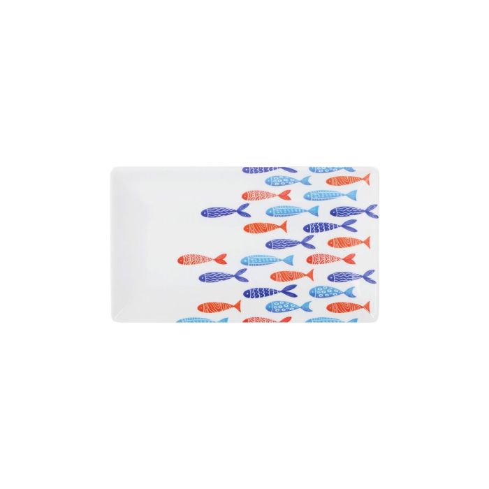 Bandeja de Aperitivos La Mediterránea Peces 25 x 15 x 2 cm (12 Unidades) 1 Bandeja de Aperitivos La Mediterránea Peces 25 x 15 x 2 cm (12 Unidades) 1