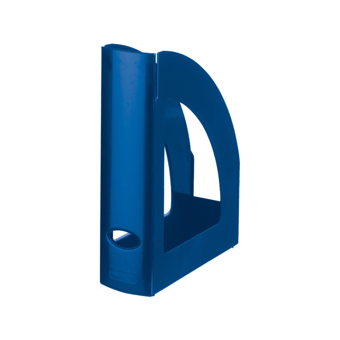 Q-connect Revistero Plástico Azul Opaco Dimensiones 80x320x248 mm 1