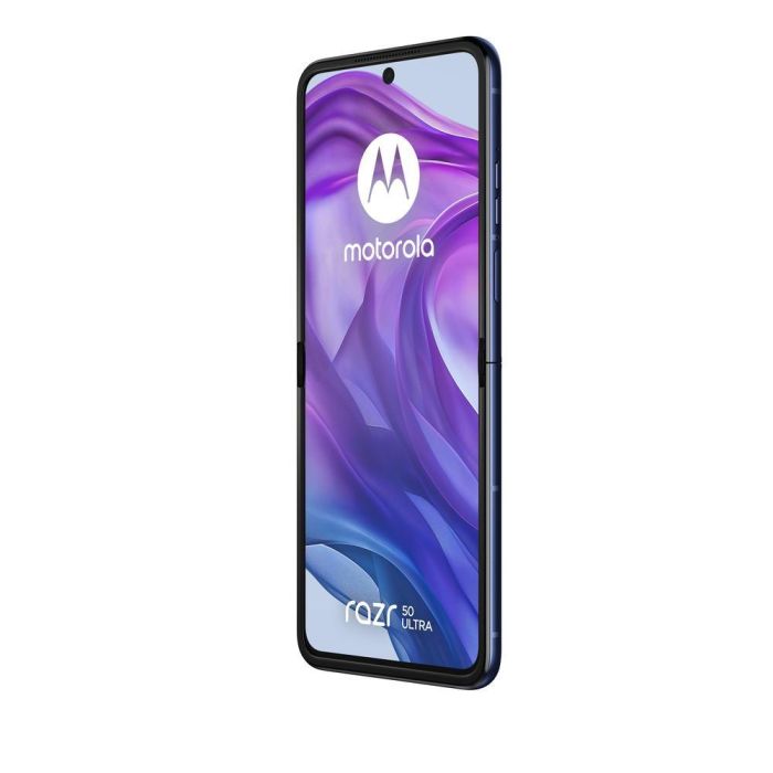 Motorola razr 50 Ultra Smartphone Plegable 5G 512GB 12GB RAM, Pantalla 6.9" pOLED 165Hz, Doble Cámara 50MP, Android 14, Azul Medianoche 5