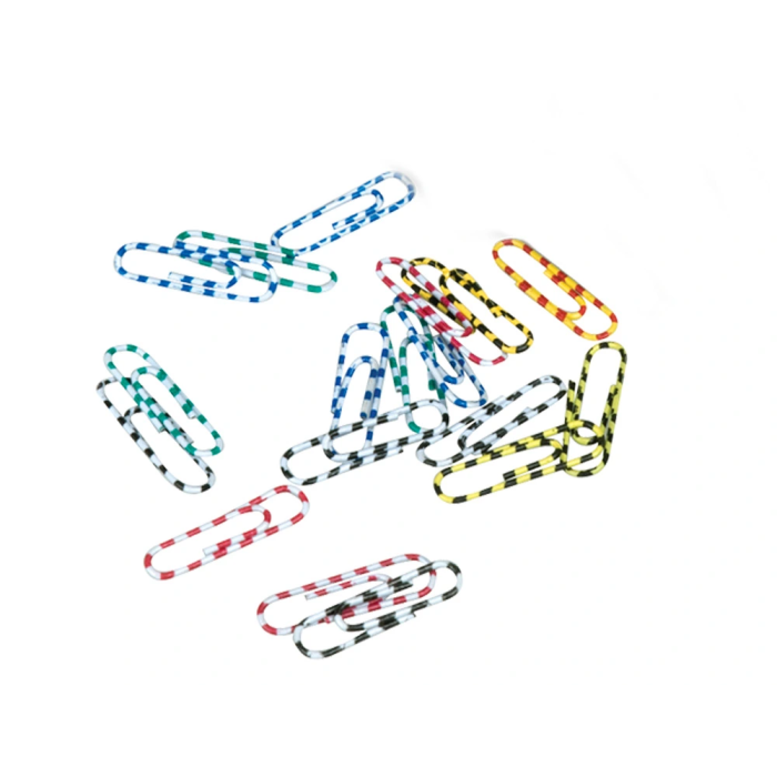 Q-connect Clips 28 mm caja 100 unidades colores surtidos 2