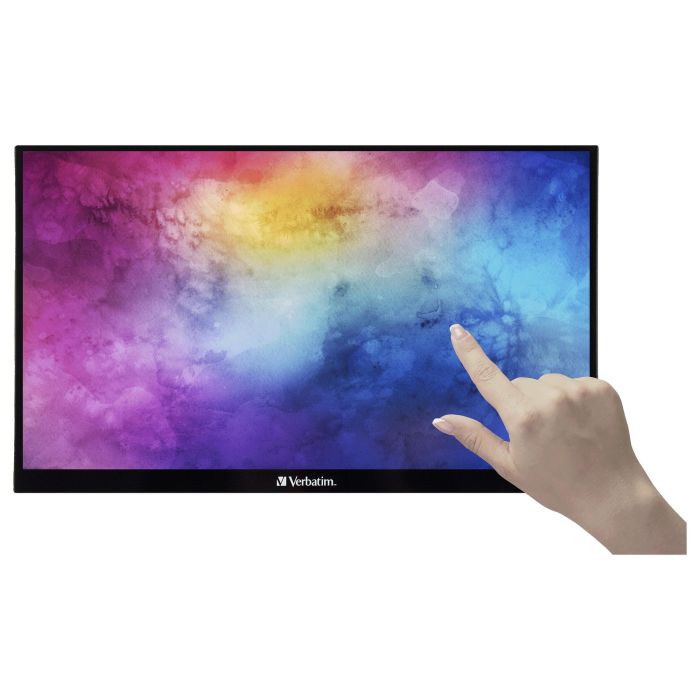 Verbatim PMT-14 Monitor Portátil Táctil 14" Full HD IPS USB-C Negro 7 Verbatim PMT-14 Monitor Portátil Táctil 14" Full HD IPS USB-C Negro 7