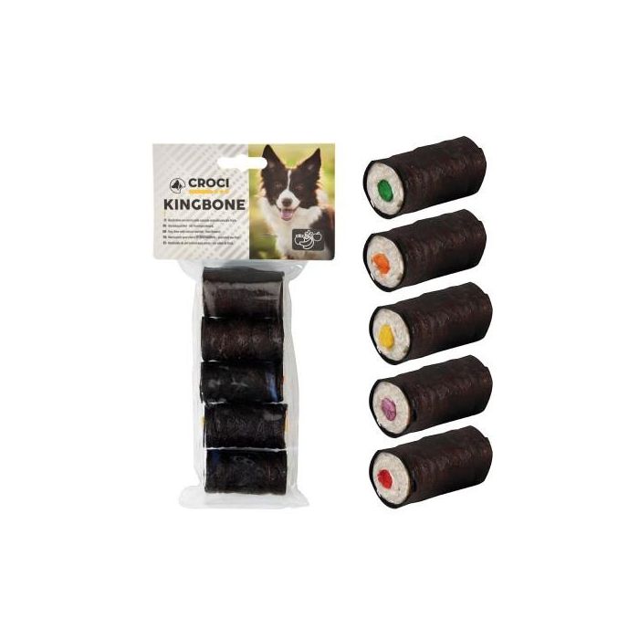 Croci Hueso Munchy Sushi 4 cm 20 gr Sabores Surtidos Pack De 4 Uds - 4 cm