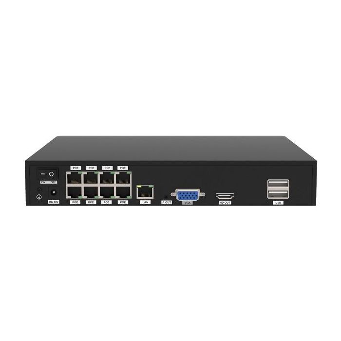 FOSCAM FN9108E-B4-2T Überwachungskameraset 4 Kameras mit Recorder Weiß 4