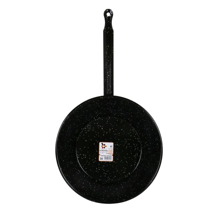 Sartén honda bordonada 30 cm - 4.6L Jaspeada - La Estrella (8 Unidades) 1 Sartén honda bordonada 30 cm - 4.6L Jaspeada - La Estrella (8 Unidades) 1