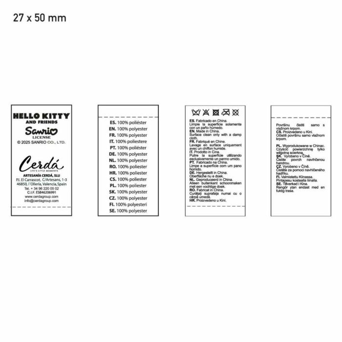 Cerdá Estuche Portatodo de Peluche Hello Kitty Lila Talla Única 13 Cerdá Estuche Portatodo de Peluche Hello Kitty Lila Talla Única 13