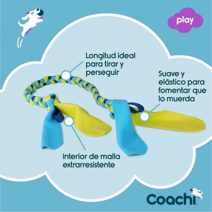 Juguete de adiestramiento Coachi TUGGI TUG Azul 3