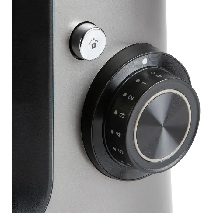 DOMO Batidora de Pie Multifunción 1200W 4,5L 8 Velocidades + Pulse Gris/Negro