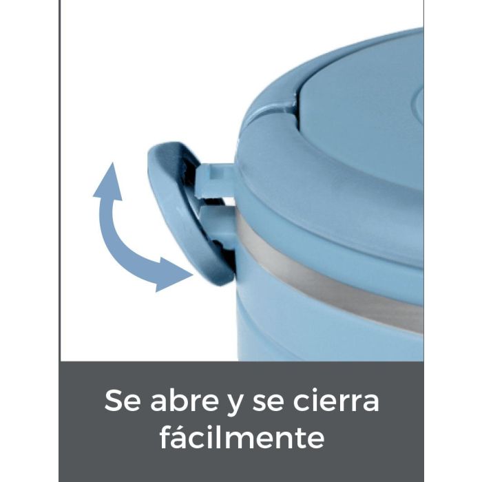 Fiambrera de plástico y acero 0.6L Thermosport (6 Cajas) 7 Fiambrera de plástico y acero 0.6L Thermosport (6 Cajas) 7