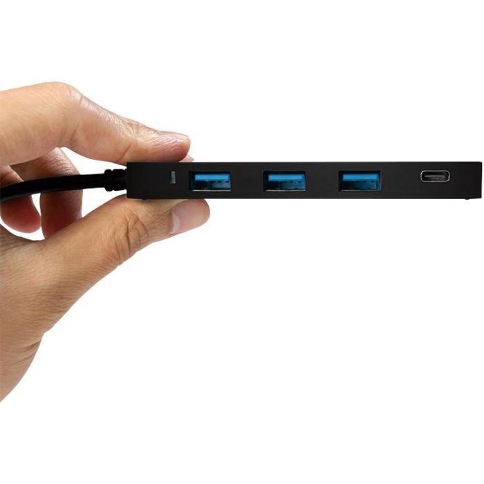 Logilink USB 3.1 HUB 3+1-port Type-C schwarz 1 Logilink USB 3.1 HUB 3+1-port Type-C schwarz 1
