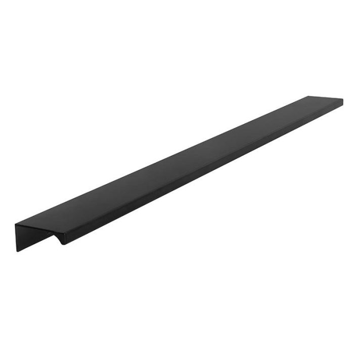 Trentadue Tirador de Aluminio Modelo Vico Acabado Negro Mate Distancia Agujero 320mm para Muebles Cocina Baño Dormitorio 1