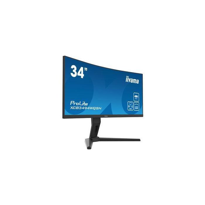 iiyama ProLite XCB3494WQSN-B5 LED display 86,4 cm (34") 3440 x 1440 Pixeles UltraWide Quad HD Negro iiyama ProLite XCB3494WQSN-B5 LED display 86,4 cm (34") 3440 x 1440 Pixeles UltraWide Quad HD Negro