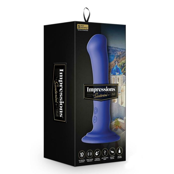 Dildo Blush Impressions Azul 2