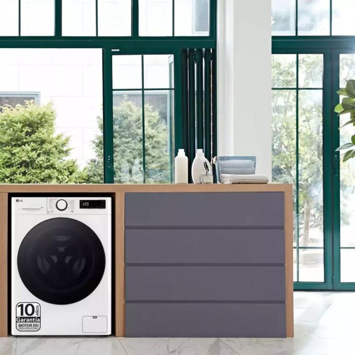 Lavadora LG F4WR6013AGW 60 cm 1400 rpm 13 kg Vapor 2 Lavadora LG F4WR6013AGW 60 cm 1400 rpm 13 kg Vapor 2