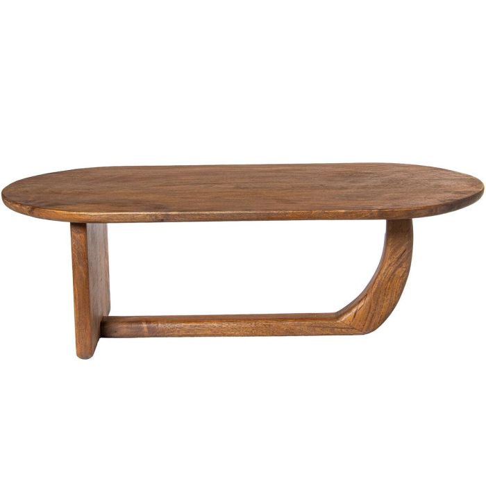 Mesa de Centro Alexandra House Living Marrón Madera 110 x 36 x 53 cm 6