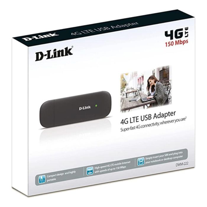 Adaptador Usb D - Link Dwm - 222 4 gr Lte 2 Adaptador Usb D - Link Dwm - 222 4 gr Lte 2