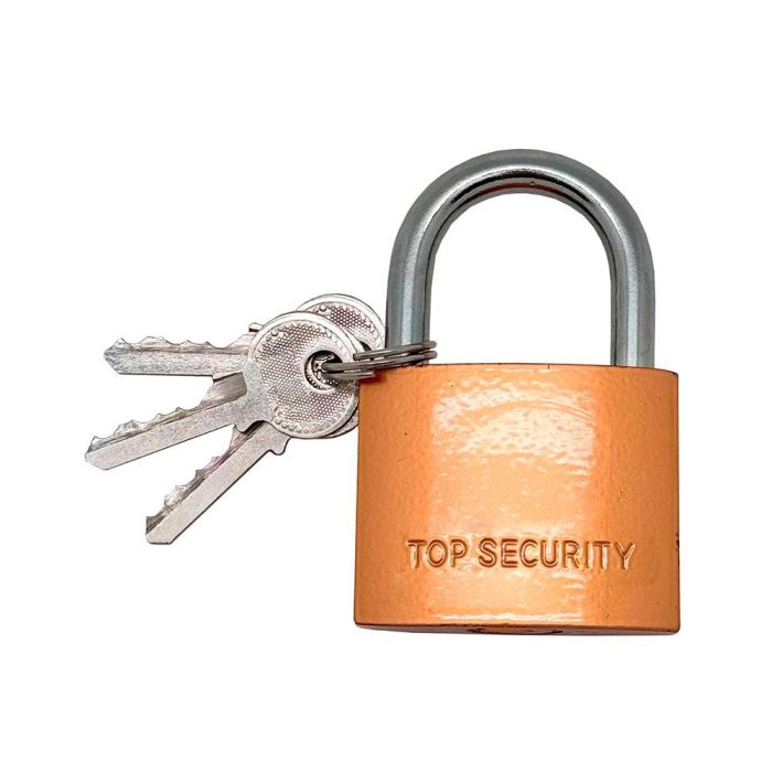 Micel Candado de arco normal CN17, latón, 40 mm