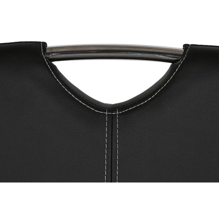 DKD Home Decor Silla de Comedor Moderna | Negro | Materiales: Metal, PU | Dimensiones: 59 cm (Ancho) x 45 cm (Profundo) x 102 cm (Alto) 3 DKD Home Decor Silla de Comedor Moderna | Negro | Materiales: Metal, PU | Dimensiones: 59 cm (Ancho) x 45 cm (Profundo) x 102 cm (Alto) 3