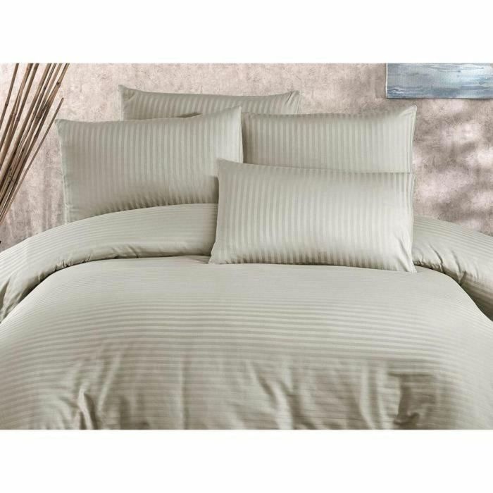 Juego de Cama ASI8683342999366 - 1 Funda Nórdica 220x240 cm + 2 Fundas de Almohada 60x60 cm - 80% Algodón, 20% Poliéster - Capuchino 1 Juego de Cama ASI8683342999366 - 1 Funda Nórdica 220x240 cm + 2 Fundas de Almohada 60x60 cm - 80% Algodón, 20% Poliéster - Capuchino 1