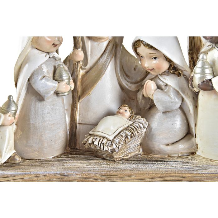 DKD Home Decor Nacimiento Navidad Tradicional Marron Beige Resina 7 x 15.5 x 17 cm 2 DKD Home Decor Nacimiento Navidad Tradicional Marron Beige Resina 7 x 15.5 x 17 cm 2