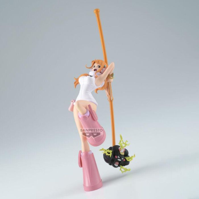 Banpresto One Piece Figura Nami - Battle Record Collection, 15 cm, PVC y ABS, Pre-pintada, Base Incluida 1 Banpresto One Piece Figura Nami - Battle Record Collection, 15 cm, PVC y ABS, Pre-pintada, Base Incluida 1