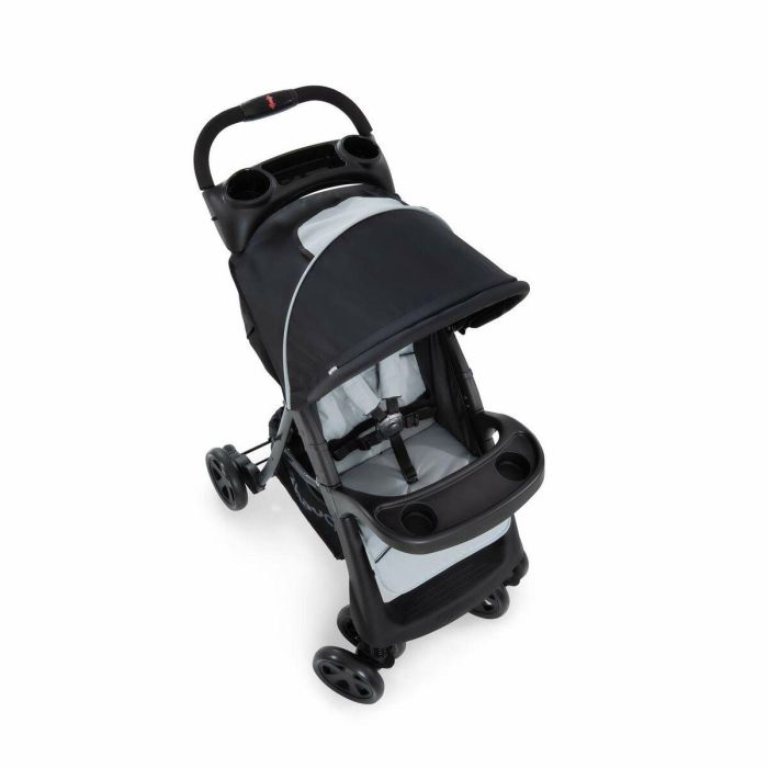 Hauck Silla de Paseo Shopper Neo II Caviar Plata - Plegado Compacto con una Mano, Reclinable, Gran Cesta, Desde el Nacimiento 5