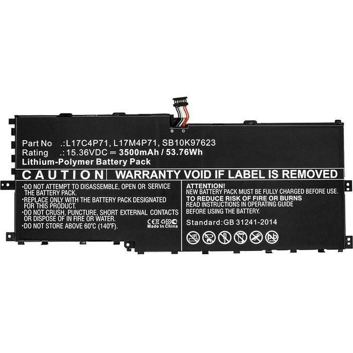 CoreParts Batería de Portátil para Lenovo ThinkPad X1 Yoga 2018, 44.08Wh Li-Pol 15.2V 2900mAh Negra
