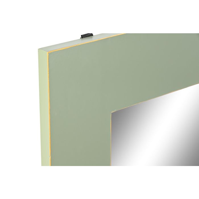 Espejo de pared DKD Home Decor Rojo Verde Dorado Oriental 70 x 2 x 90,5 cm 1