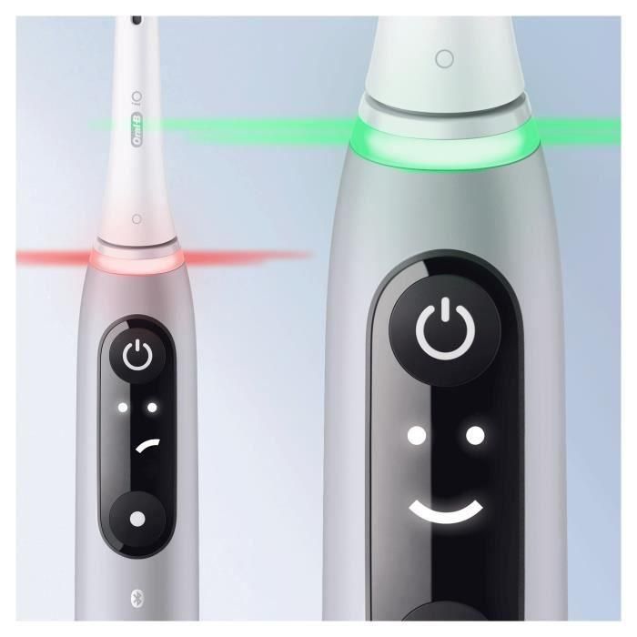 Oral-B iO 6S Cepillo de dientes eléctrico gris con conexión Bluetooth, 2 cabezales, 1 estuche de viaje 1 Oral-B iO 6S Cepillo de dientes eléctrico gris con conexión Bluetooth, 2 cabezales, 1 estuche de viaje 1