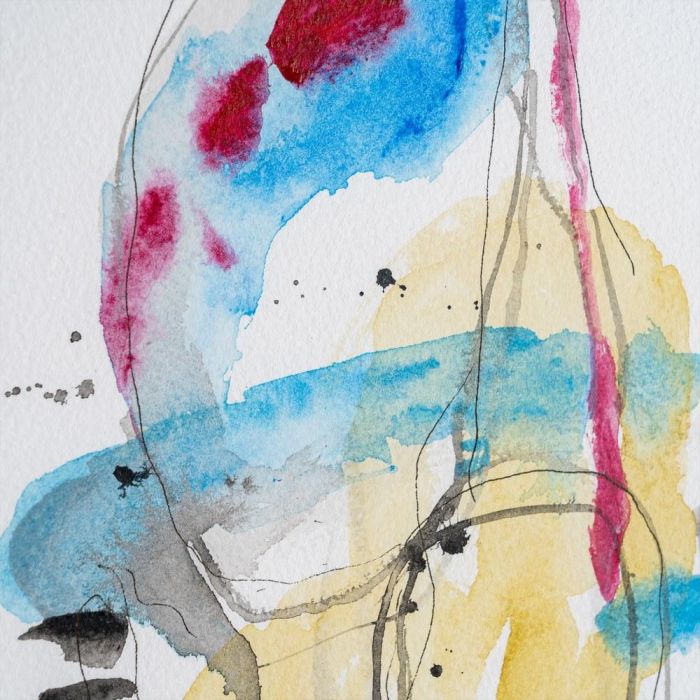 Cuadro Pintura Abstracto 2/M 52 X 4 X 62 cm