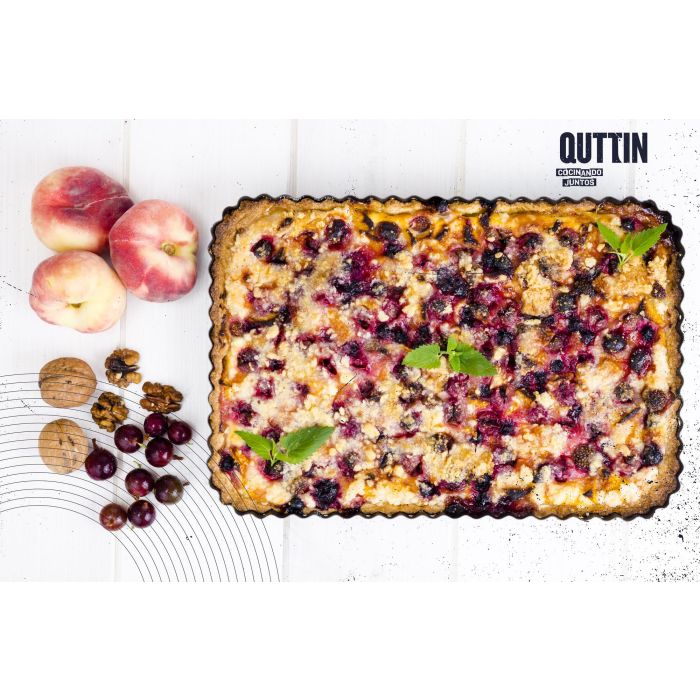 Molde para horno desmontable Quttin 31.5 x 21.5 x 3.5 cm (6 Unidades) 4 Molde para horno desmontable Quttin 31.5 x 21.5 x 3.5 cm (6 Unidades) 4