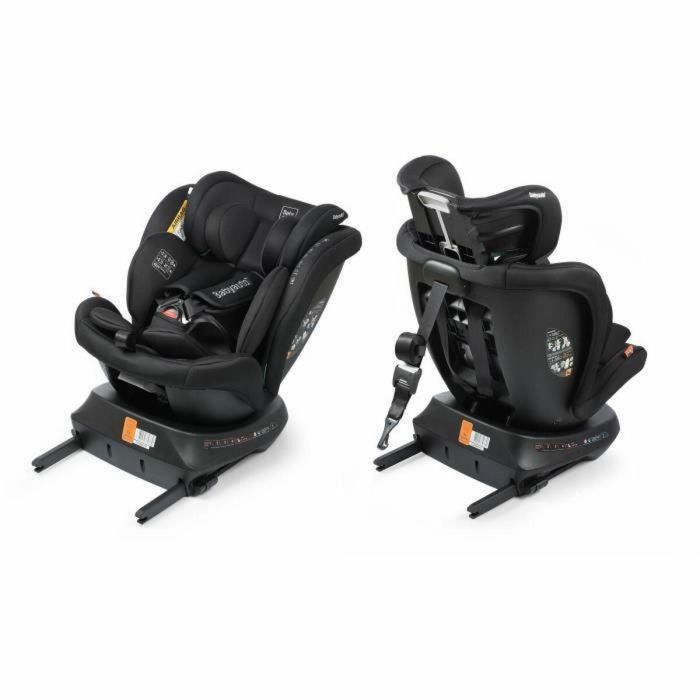 Babyauto BAB8435593703359 Silla de coche Rodia Grupo 0/1/2/3 I-Size Plus Isofix Giratoria Reclinable Reductor Negro 1