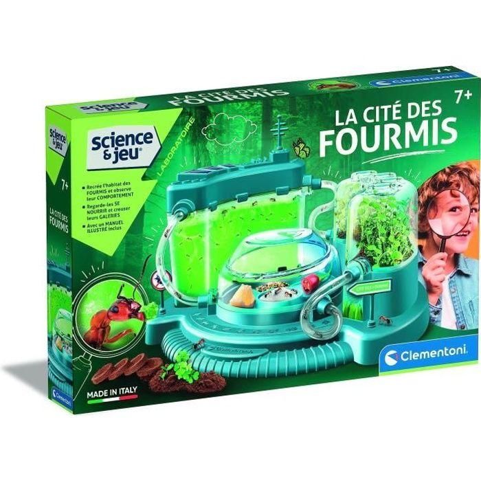 Clementoni - Ciencia y Juegos - La ciudad de las hormigas - Observatorio de hormigas - Made in Italy Clementoni - Ciencia y Juegos - La ciudad de las hormigas - Observatorio de hormigas - Made in Italy