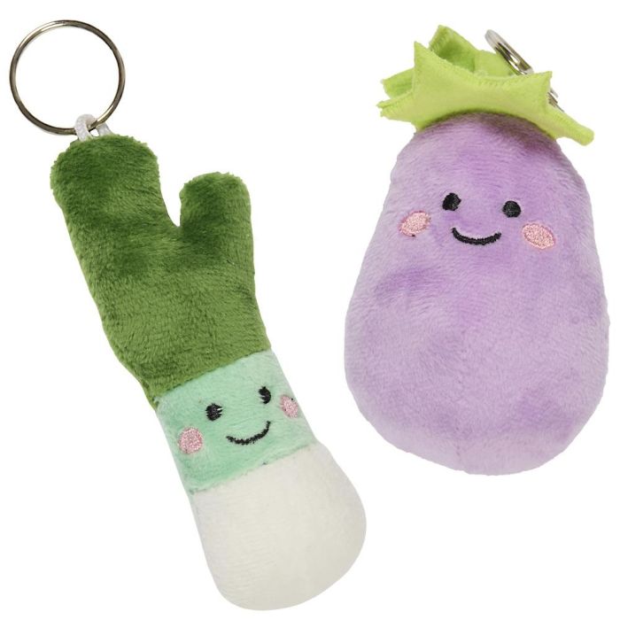 Peluche Llavero Verdura Kawaii The Concept Factory 6 Peluche Llavero Verdura Kawaii The Concept Factory 6