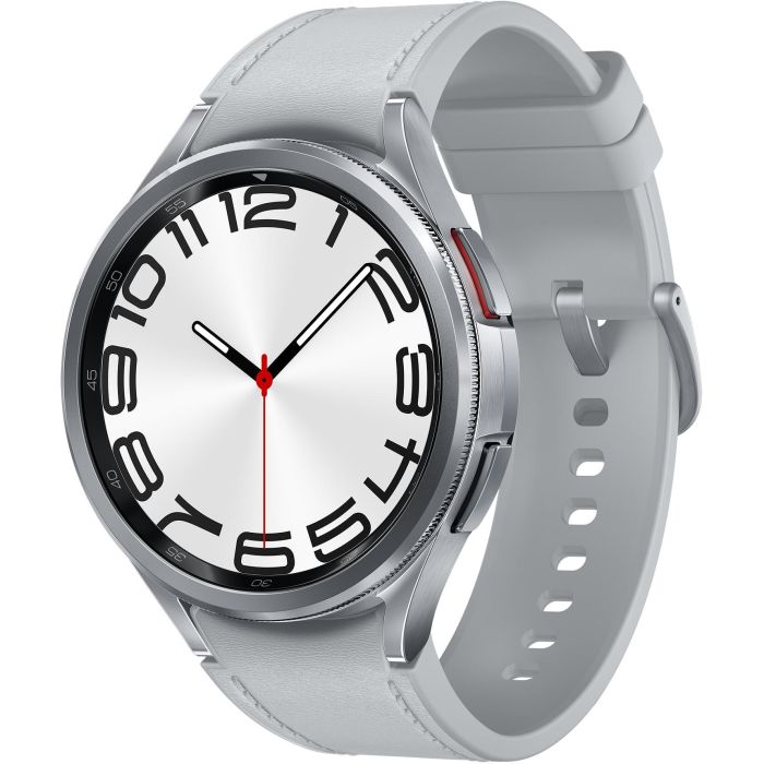 Smartwatch Samsung Galaxy Watch6 Classic Ø 47 mm Gris Plateado Sí 0 Smartwatch Samsung Galaxy Watch6 Classic Ø 47 mm Gris Plateado Sí 0