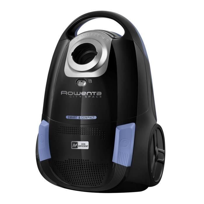 Rowenta yy5019fe aspiradora con bolsa, compacta, ligera, práctica, ideal para pequeñas superficies residenciales, espacio de la ciudad, negro/azul 3 Rowenta yy5019fe aspiradora con bolsa, compacta, ligera, práctica, ideal para pequeñas superficies residenciales, espacio de la ciudad, negro/azul 3