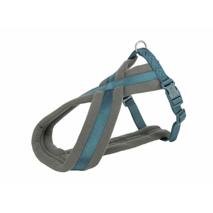 Arnés para Perro Trixie Confort Premium Azul M/L