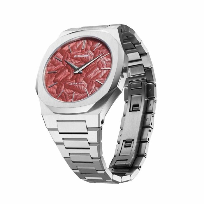 Reloj Hombre D1 Milano ULTRA THIN BARN RED Negro Plateado (Ø 40 mm) 3 Reloj Hombre D1 Milano ULTRA THIN BARN RED Negro Plateado (Ø 40 mm) 3