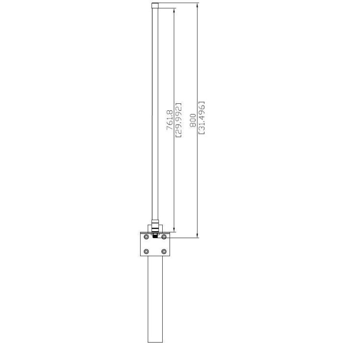 ALLNET Antenne 868MHz 6dbi Antenne (N-Female) Omnidirectional/Rundstrahl ANT-868-6dbi-OMNI LORA HELIUM IoT 2 ALLNET Antenne 868MHz 6dbi Antenne (N-Female) Omnidirectional/Rundstrahl ANT-868-6dbi-OMNI LORA HELIUM IoT 2