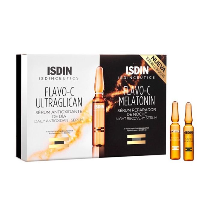 Isdin Isdinceutics Pack Day&Night Antiox Ultragli+Melat 10+10 20 X 2 mL