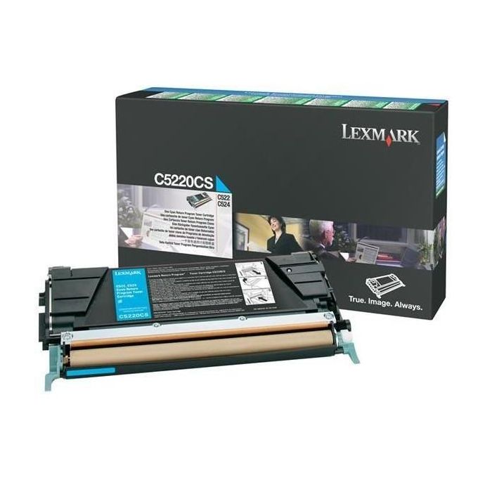 LEXMARK Toner C-522C-524C-530C-532C-534C Retornable cian