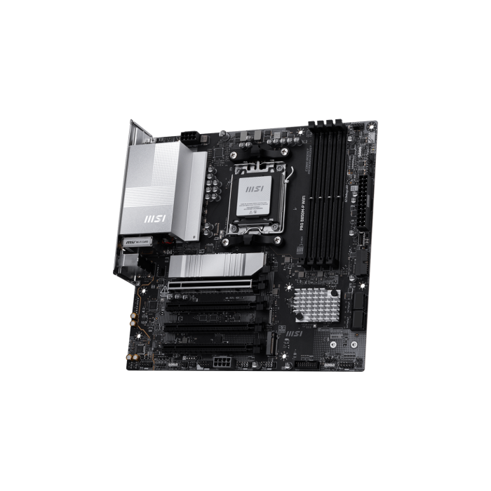 Placa Msi Pro B850M-P Wifi,Amd,Am5,B850,4Ddr5,256Gb,1Hdmi+1Dp,4Sata3+3M.2,5Gblan+Wifi7+Bt5.4,7Usb3.2,Matx 1 Placa Msi Pro B850M-P Wifi,Amd,Am5,B850,4Ddr5,256Gb,1Hdmi+1Dp,4Sata3+3M.2,5Gblan+Wifi7+Bt5.4,7Usb3.2,Matx 1