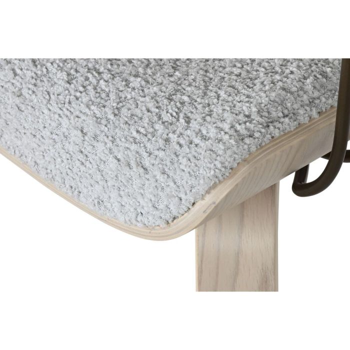 Silla Scandi DKD Home Decor Gris 55 x 76.5 x 53 cm 1 Silla Scandi DKD Home Decor Gris 55 x 76.5 x 53 cm 1