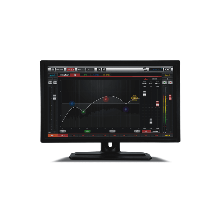 SOUNDCRAFT Ui 16 Mezclador Digital Profesional Controlado por Tableta/PC/Smartphone con Wi-Fi Integrado y Procesamiento HARMAN 9