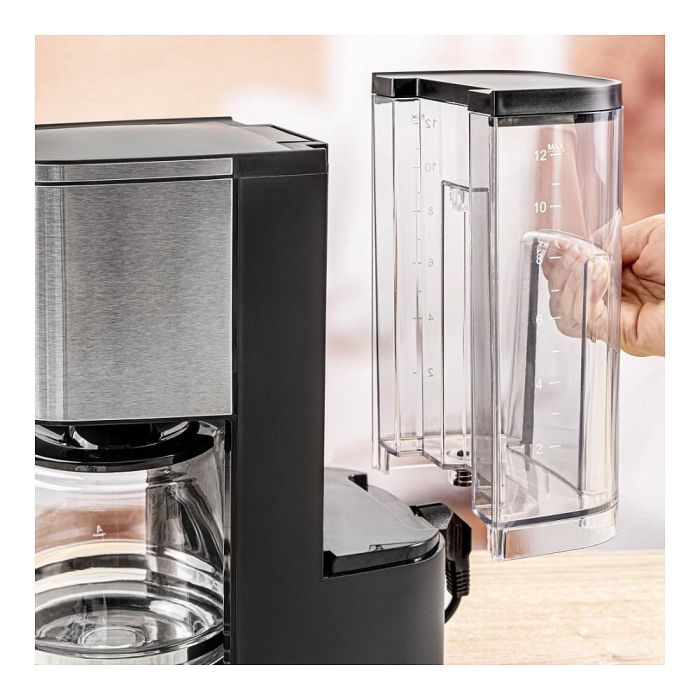 ROMMELSBACHER FKM 1000 Cafetera de Filtro, 1000 W, 1.5 L, Función Mantener Caliente y Autolimpieza, Negro y Acero Inoxidable 3 ROMMELSBACHER FKM 1000 Cafetera de Filtro, 1000 W, 1.5 L, Función Mantener Caliente y Autolimpieza, Negro y Acero Inoxidable 3
