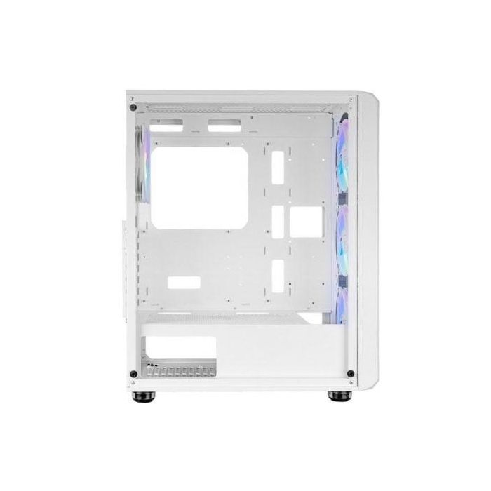 Mars Gaming MCVAULT ATX Semitorre Gaming ARGB con Ventana Completa, Soporte RL y 4 Ventiladores Preinstalados 4