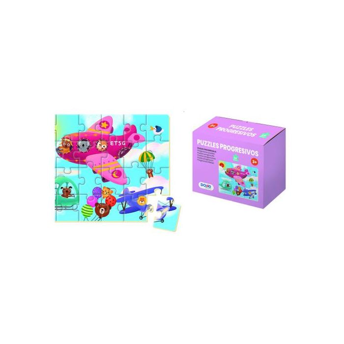 Puzle Dohe Educa Progresivo 24 Piezas + 3 Años