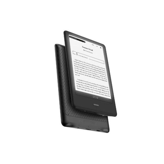 SPC 5615N Libro Electrónico Dickens Light 2 Pro, 6" E Ink Carta, Pantalla Táctil, Luz Regulable Comfort Reading, 8GB, Negro